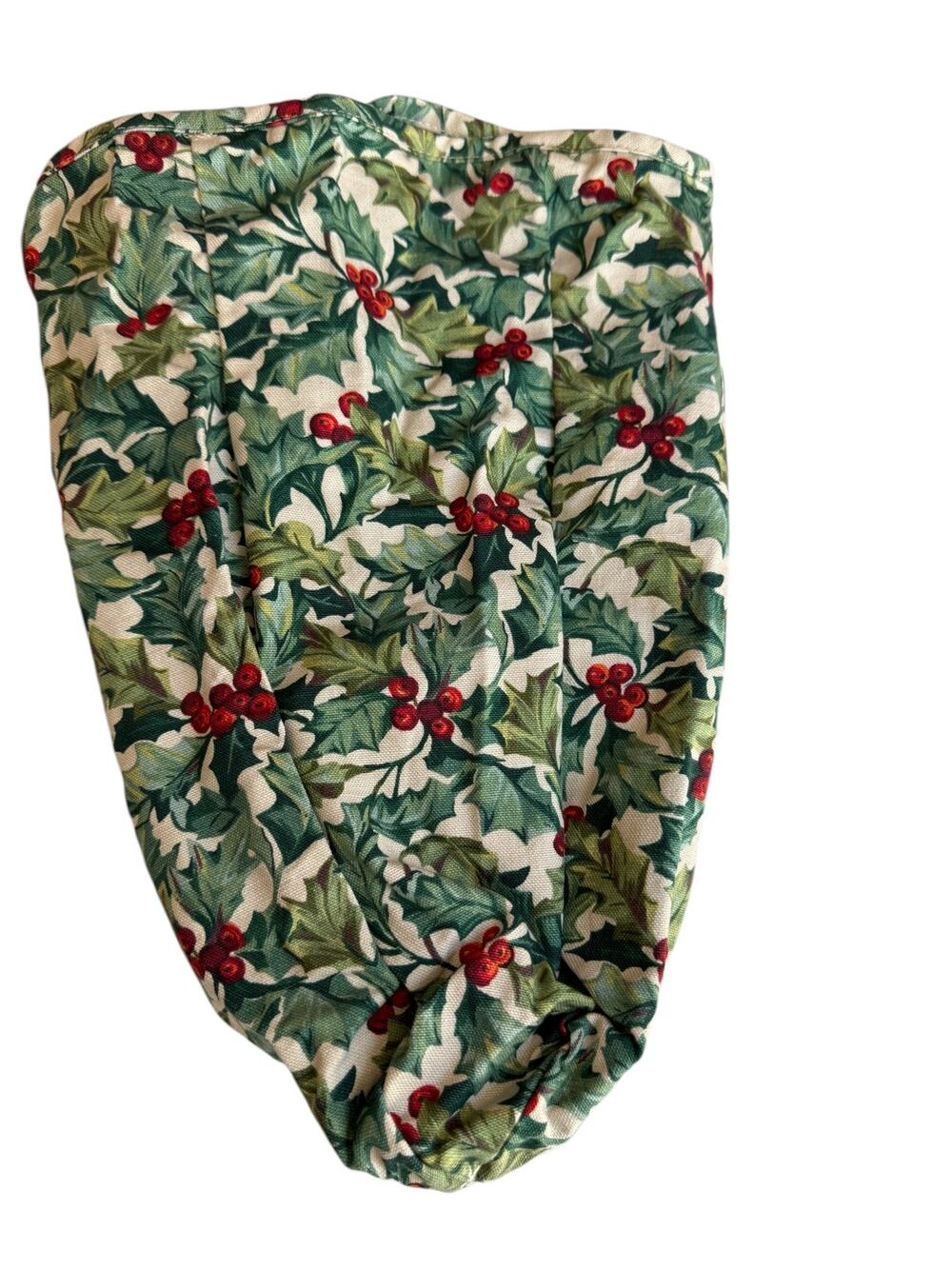 Longaberger Holiday Holly Basket Liner